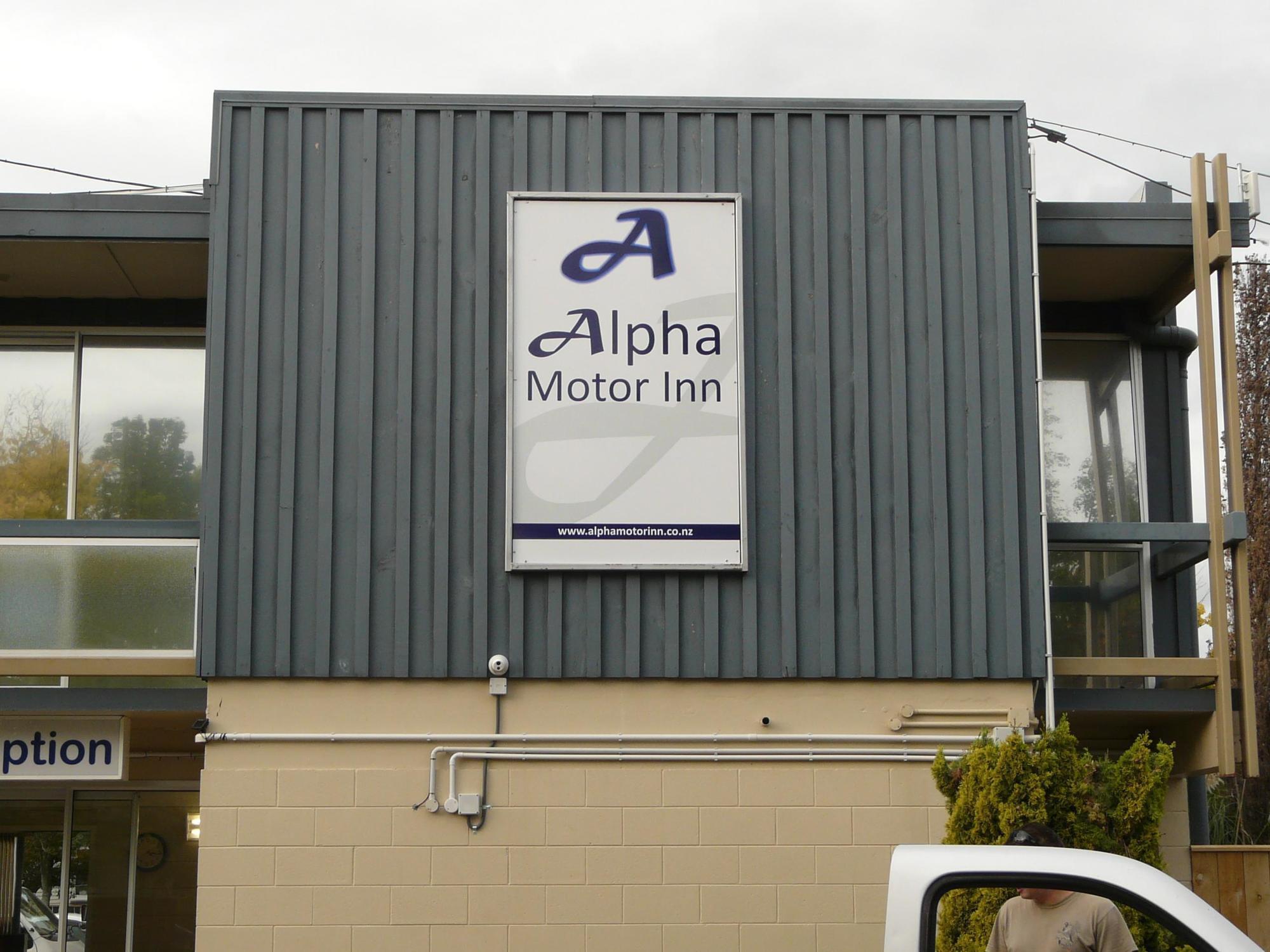 Alpha Motor Inn Palmerston North Exterior foto